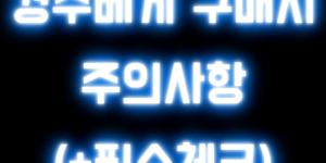 경추베게