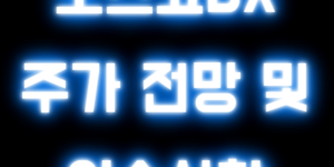 포스코DX 주가 전망 및 이슈사항