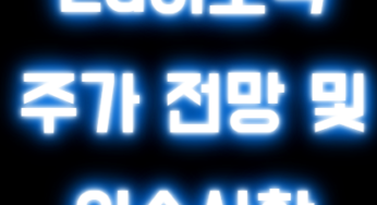 LG이노텍 최근 이슈 반영 적정주가 목표