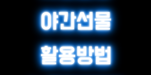 사상최강 야간선물