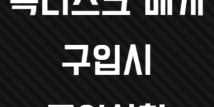 목디스크 베게