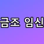 금조 임신, 아빠에게 보낸 문자 후 찾아온 기적 총정리