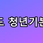 경기도 청년기본소득, 모르면 100만 원 날리는 꿀팁 총정리