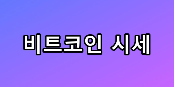 트럼프 관세 직격탄 비트코인 시세 급락 대응 총정리