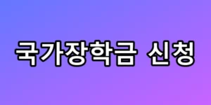 국가장학금 신청, 모르면 손해 보는 구간별 꿀팁 총정리