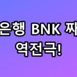 하나은행 BNK