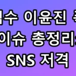 이범수 이윤진 폭로 총정리, 총기 신고 전말은?