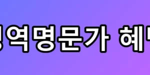 아들 군필이면 주목, 병역명문가 혜택 싹쓸이법