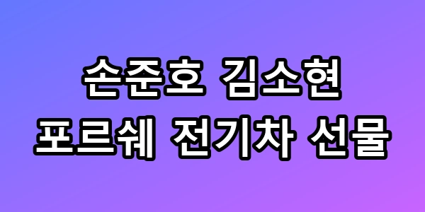 손준호 김소현